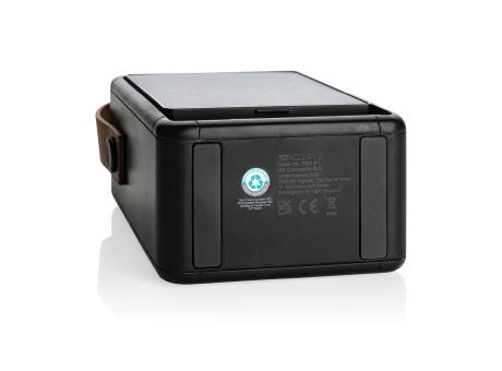 Skywave 12W Solar-Lautsprecher aus RCS recyceltem Kunststoff Werbeartikel