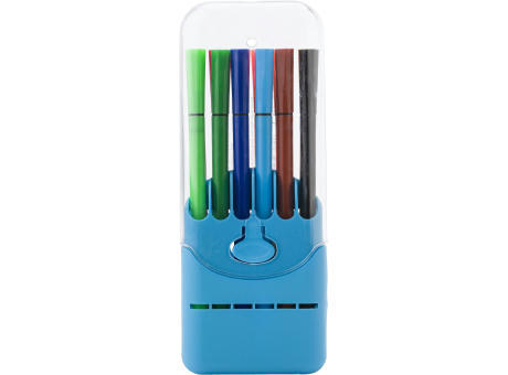 Product image Filzstift-Set aus Kunststoff Evan Werbeartikel