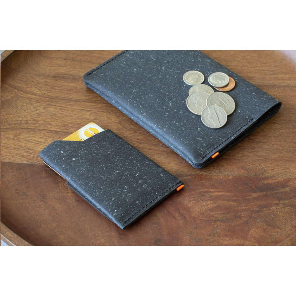 Recycled leather cardholder Kartenhalter Werbeartikel
