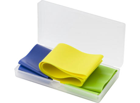 Set aus drei elastischen Sportbändern Bettina Werbeartikel