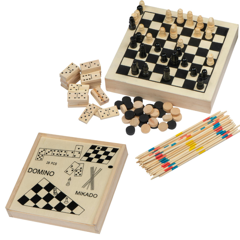 Product image Holzspielesammlung Riga Werbeartikel