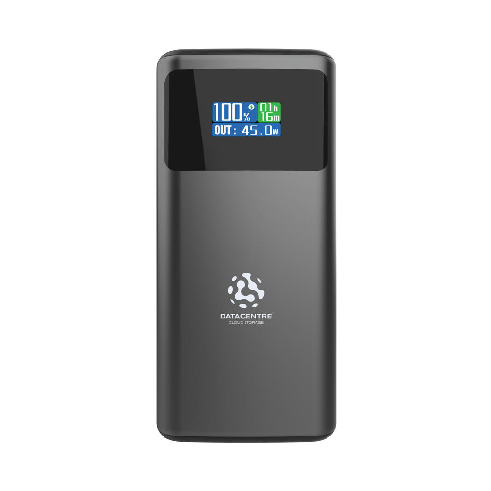 Quantum RCS Ultra-Fast 45W 10.000mAh Powerbank mit Display Werbeartikel