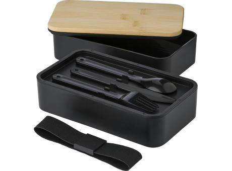 Doppellagige PP-Lunchbox Maxton Werbeartikel