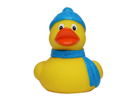 Quietsche-Ente Winter Werbeartikel