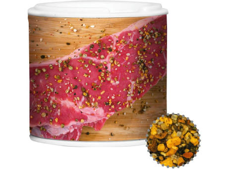 Product image Gewürzmischung Steak Pfeffer, ca. 30g, Gewürzpappstreuer Werbeartikel