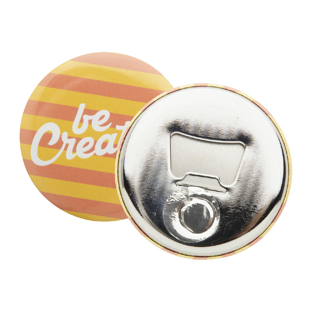 Product image Button-Flaschenöffner MagBadge Bottle Werbeartikel