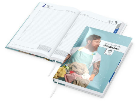 Product image Buchkalender Manager Register Bestseller inkl. 4C-Druck Werbeartikel