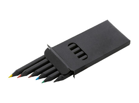 Buntstifteset Blatty 6 Werbeartikel