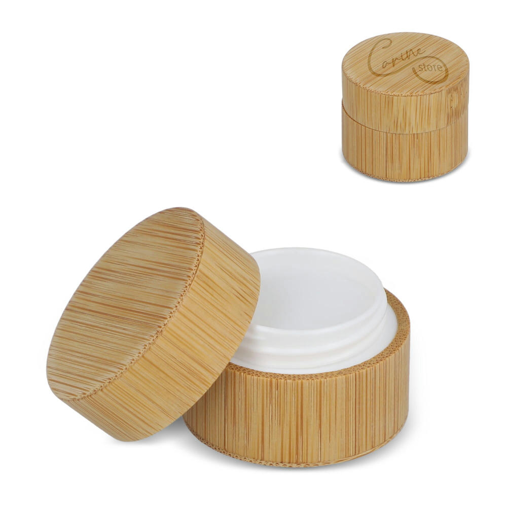 Product image Lipbalm rund Bambus Werbeartikel