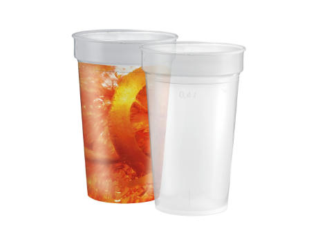 Trinkbecher "Pfand" 0,4 l bedrucken