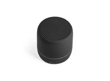 TURING. Lautsprecher 3W mit 4 Stunden Akkulaufzeit aus recyceltem ABS (100 % rABS) Werbeartikel