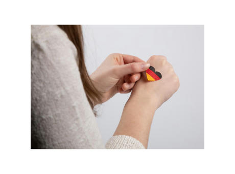 Fantape "Herz", 4er-Set Werbeartikel