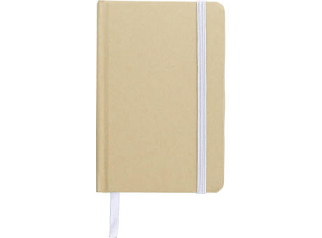 Notizbuch aus recyceltem Papier (A6)  John Werbeartikel