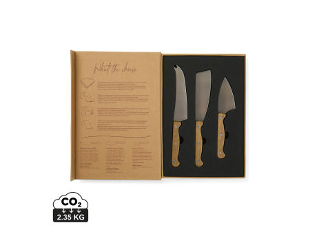 Product image VINGA Käsemesser-Set Story of Cheese Werbeartikel