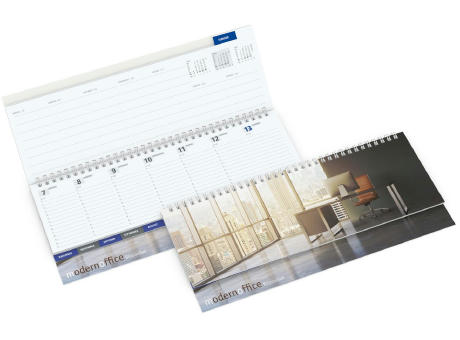 Product image Tisch-Querkalender Master Register Karton Bestseller Werbeartikel