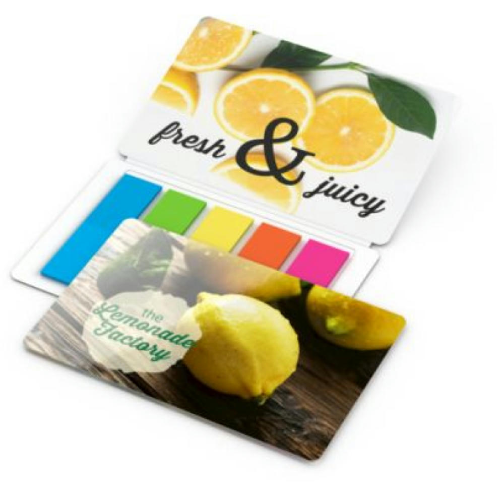 Product image Haftmarker-Set Multi-Card Bestseller, mikroperforierter Umschlag Werbeartikel