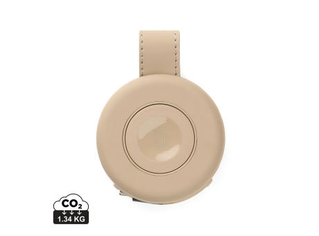 VINGA Baltimore 2-in-1 kabelloser 15W RCS Travel Charger Werbeartikel