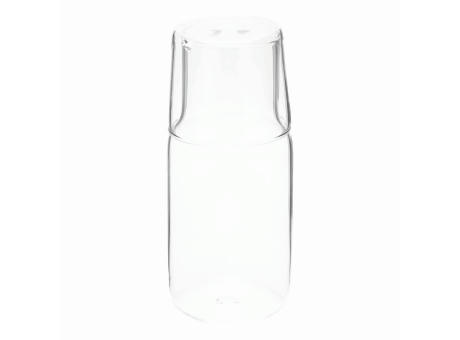 Product image Glas-Karaffe mit Trinkglas CALMY Werbeartikel