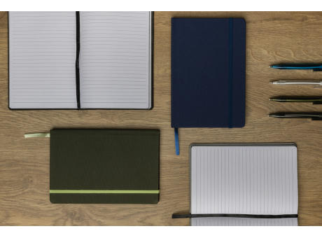 GRS-zertifiziertes rPET-A5-Notizbuch Werbeartikel