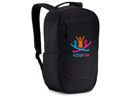 Case Logic Invigo 14" Laptop-Rucksack Schwarz bedrucken