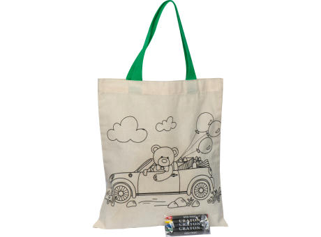 Product image Baumwolltasche zum Ausmalen bedrucken