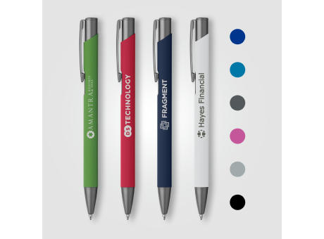 Crosby Gunmetal Softy Kugelschreiber bedrucken