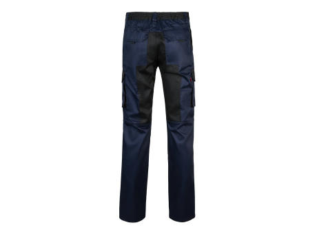 VL NJORD. Zweifarbige Twill-Hose mit mehreren Taschen (240 g/m²), aus Baumwolle (35%) und Polyester (65%) Werbeartikel