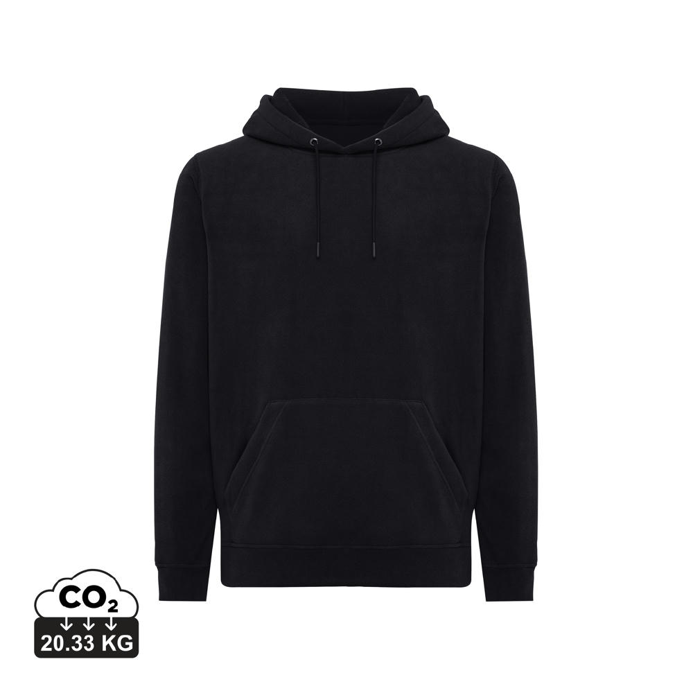 IQONIQ Trivor Mikrofleece-Kapuzen-Pulli aus recyc. Polyester Werbeartikel