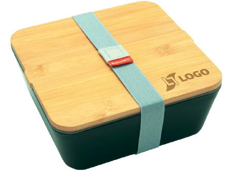 Bento 'Saitama', mit Bambusdeckel Werbeartikel