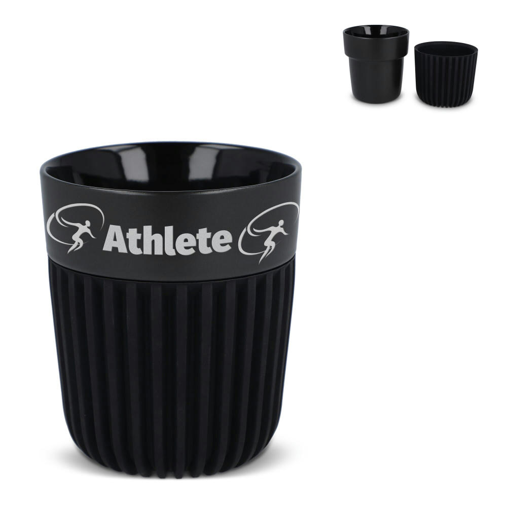 Product image InSideOut All Black Premium-Becher Fjord 280 ml Werbeartikel