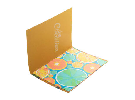 Postkarte mit Brillenreinigungstuch Dioptry Mail Eco bedrucken