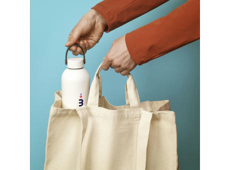 Nevada RCS Recycled Steel Bottle 500 ml Trinkflasche Werbeartikel