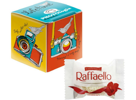 Mini Promo-Würfel mit Raffaello Werbeartikel