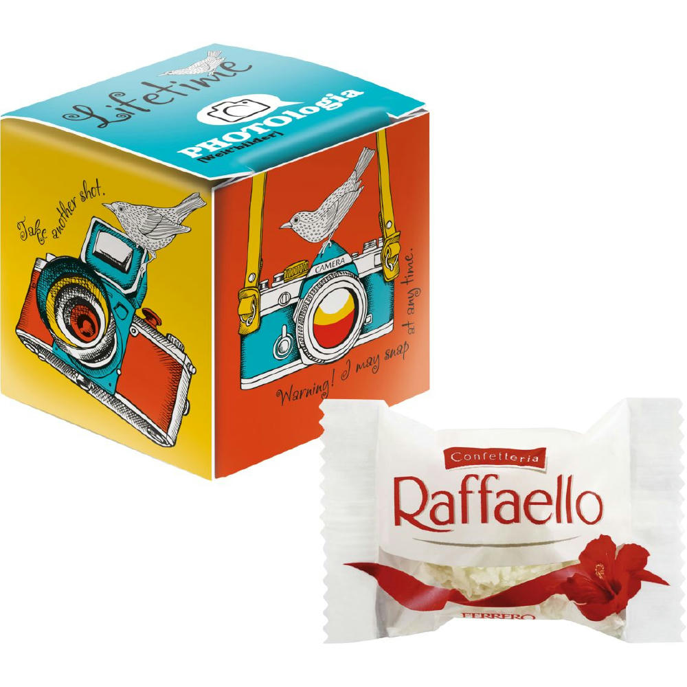 Product image Mini Promo-Würfel mit Raffaello Werbeartikel