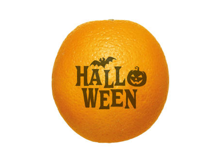 LogoFrucht Orange Halloween Werbeartikel