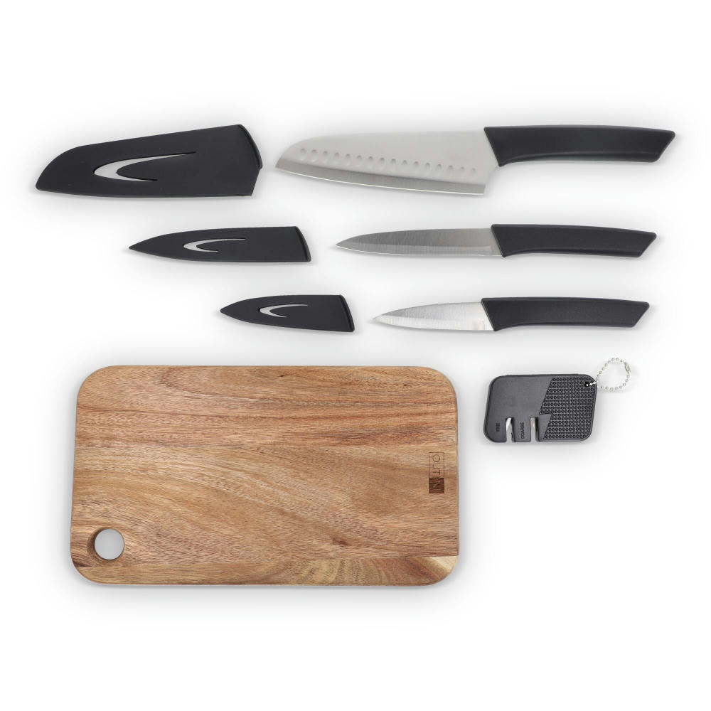 InSideOut 6-teiliges Messerset Chef on the Go  Werbeartikel