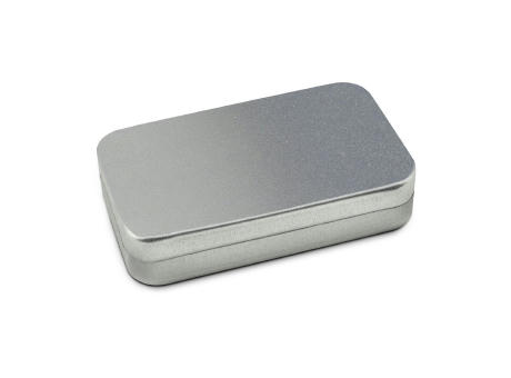 First Aid Box Compact, 27-teilig in Metalldose Werbeartikel
