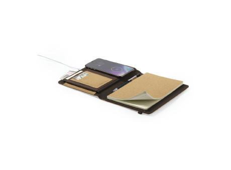 Ladegerät Notizblock Toskan Werbeartikel