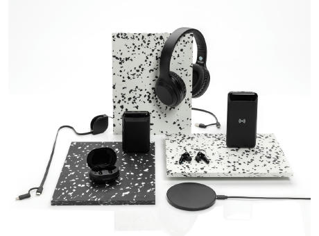 Product image Wireless Powerbank aus RCS Standard recyceltem Kunststoff bedrucken