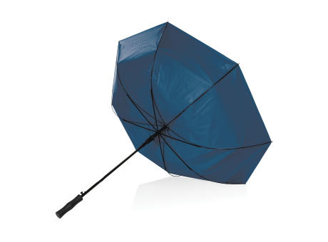 27" Impact AWARE™ RPET 190T Pongee Bi-Color Auto-Open-Schirm Werbeartikel