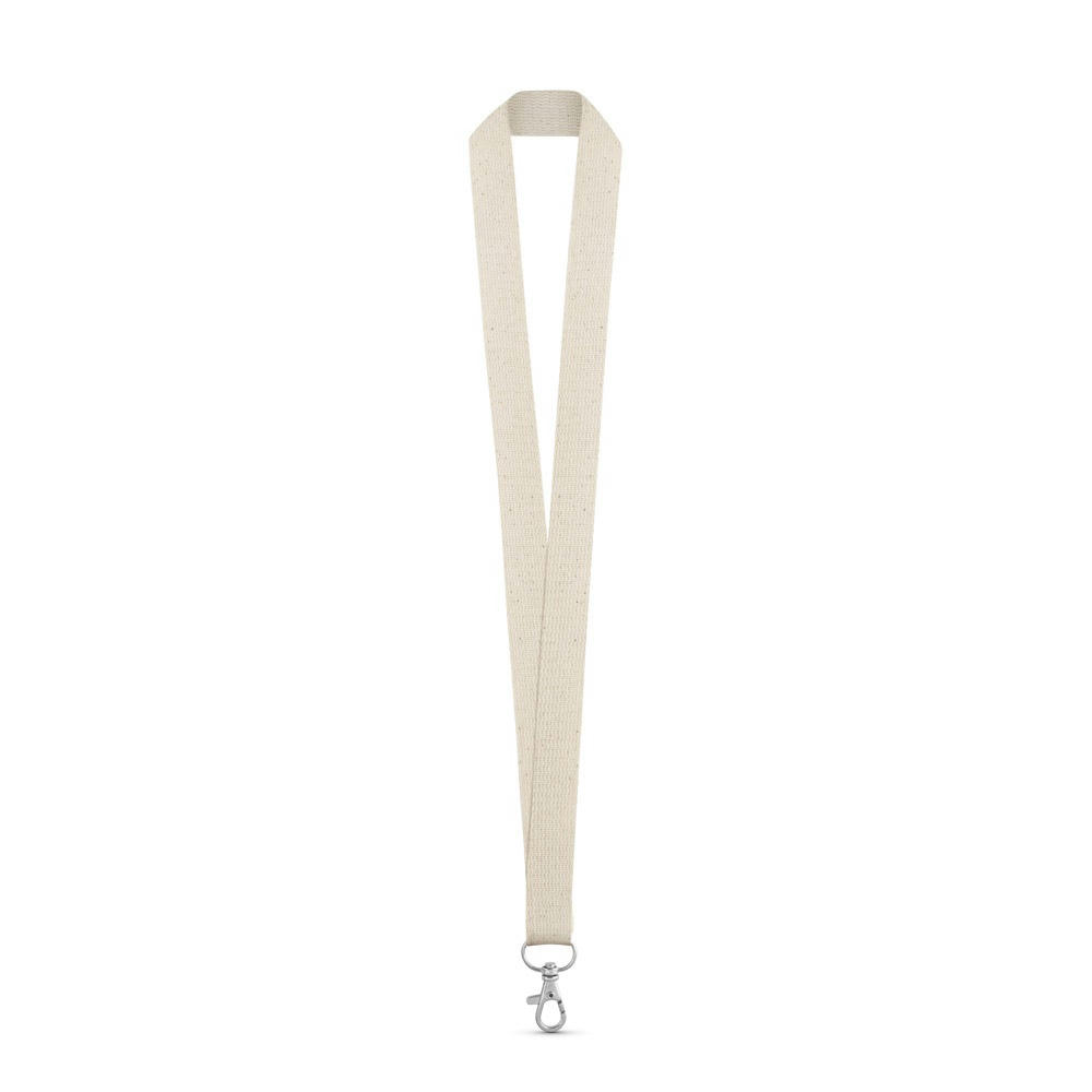 Product image HEATHROW. Lanyard aus 100% Baumwolle Werbeartikel