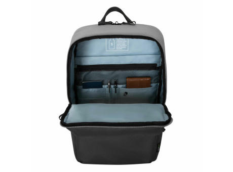 Targus 16" Sagano EcoSmart Reiserucksack - Schwarz/Grau Werbeartikel