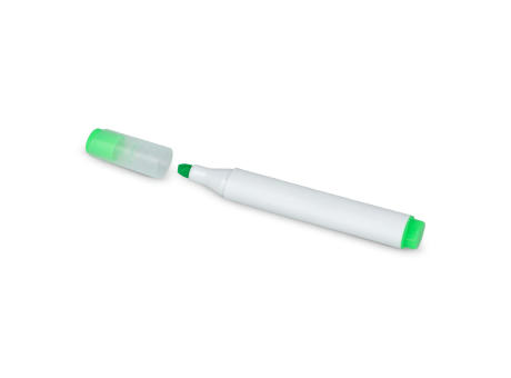 Ovaler Textmarker Werbeartikel