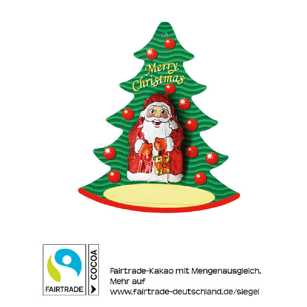 Anhänger mit Santa Werbeartikel