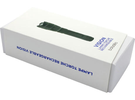 Wiederaufladbare Taschenlampe 'Vision' Werbeartikel