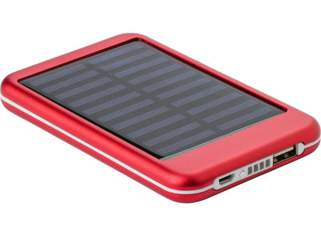 Product image Aluminium Solar Powerbank Drew bedrucken
