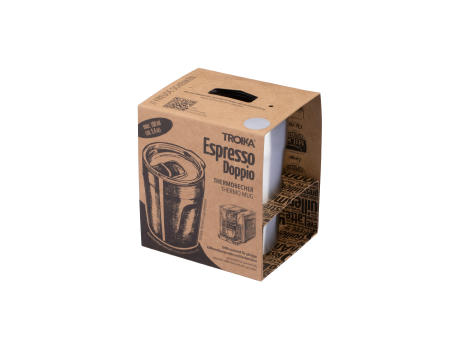 TROIKA Thermobecher ESPRESSO DOPPIO Werbeartikel