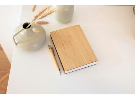 Bambus Notizbuch Jo Werbeartikel