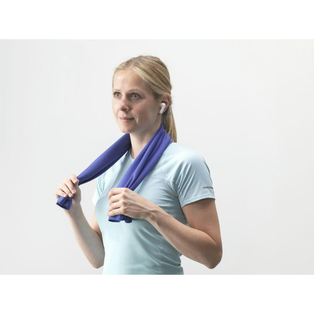 CoolDown GRS RPET Sporthandtuch Werbeartikel