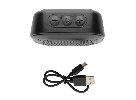 Soundbox 3W Lautsprecher aus RCS recyceltem Kunststoff Werbeartikel